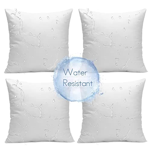 Textured throw pillows arranged on a sofa