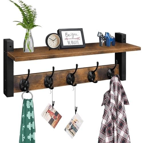 An organized closet with storage bins and baskets